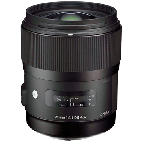 Objectif Sigma 35 mm f/1.4 DG HSM Art pour appareils photo reflex numériques Canon - 340101