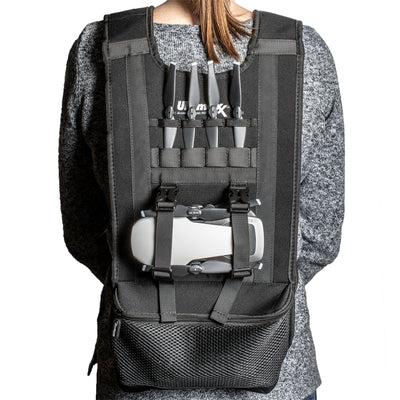 Gilet sac à dos drone pour DJI Mavic 2 Zoom et Pro, Mavic Air, Spark, Mavic Pro