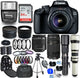 Canon EOS 4000D / Rebel T100 18-55mm + 75-300mm + 500mm + 650-1300mm 64GB Bundle Canon