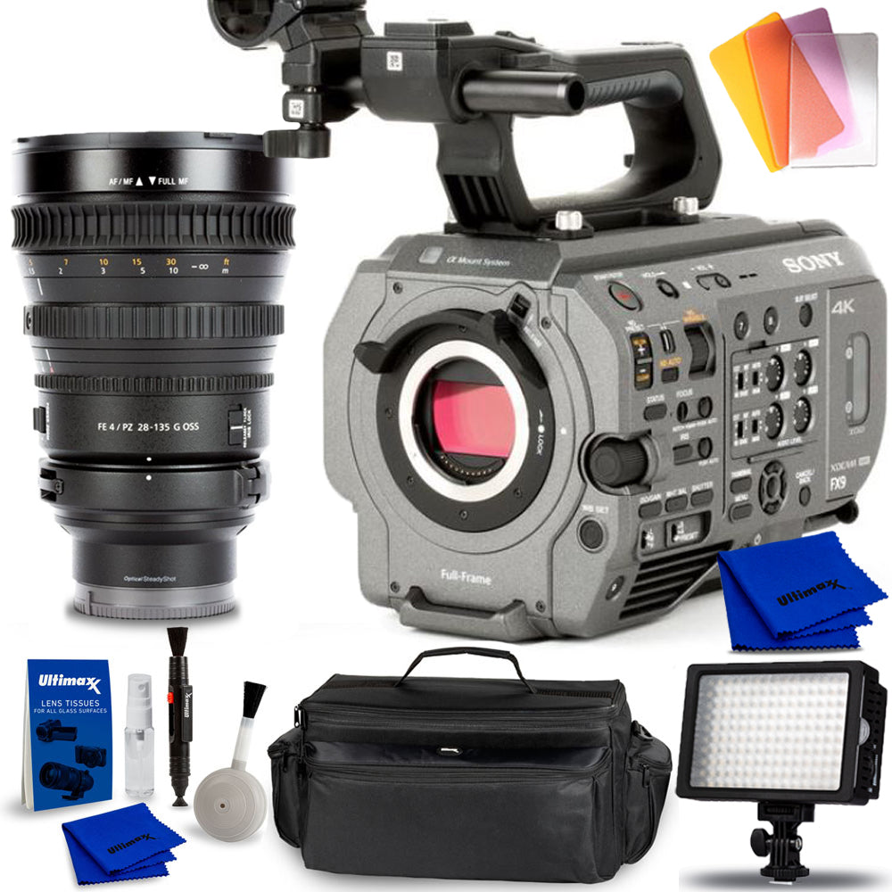 Sony PXW-FX9K XDCAM 6K Full-Frame Camera System with 28-135mm - Essential Bundle