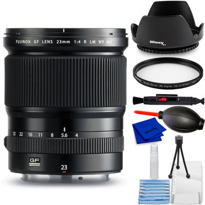 FUJIFILM Objectif FUJI GF 23 mm f/4 R LM WR 600018567 - Lot d'accessoires 7 pièces