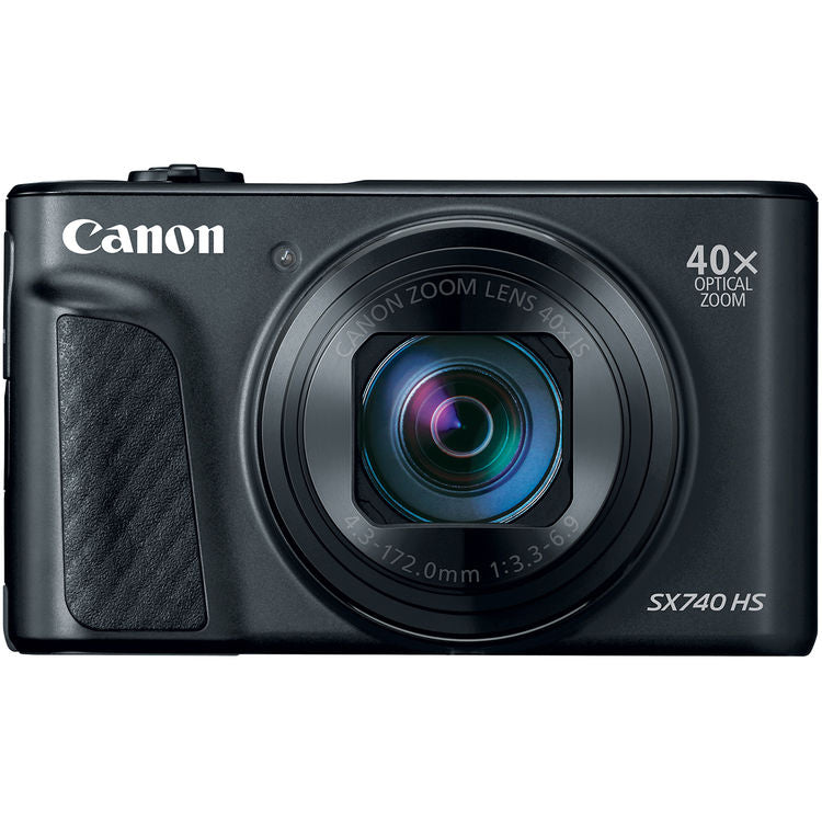 Appareil photo numérique Canon PowerShot SX740 HS (noir) 2955C001 - Ensemble d'accessoires 12 pièces