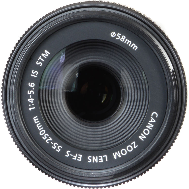 Objectif Canon EF-S 55-250 mm f/4-5.6 IS STM - Lot d'accessoires 20 pièces