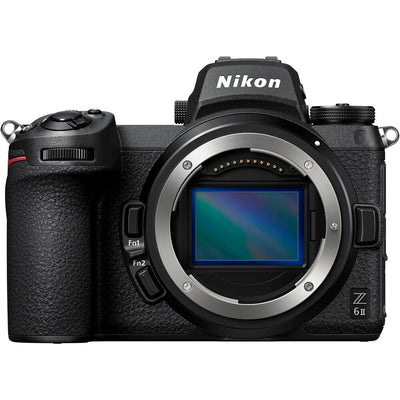 Appareil photo numérique sans miroir Nikon Z 6II (boîtier uniquement) 1659 + 64 Go + Flash Bundle