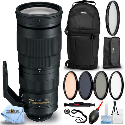 Nikon AF-S NIKKOR 200-500 mm f/5.6E ED VR Objectif zoom 20058 – Kit de filtres