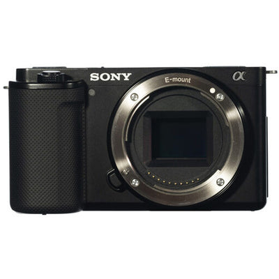 Appareil photo sans miroir Sony ZV-E10 (boîtier, noir) ILCZV-E10/B - Bundle essentiel de 64 Go