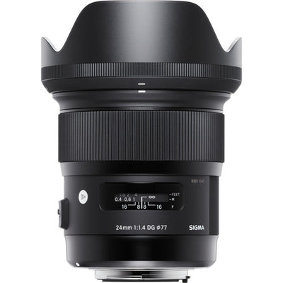 Objectif artistique Sigma 24 mm f/1.4 DG HSM pour Canon EF