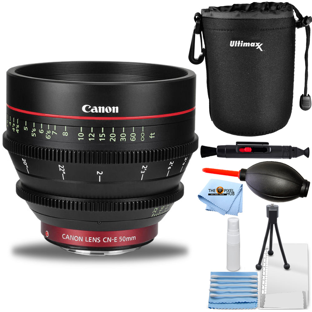 Objectif cinéma Canon CN-E 50 mm T1.3 LF Prime (monture EF) - 6570B001