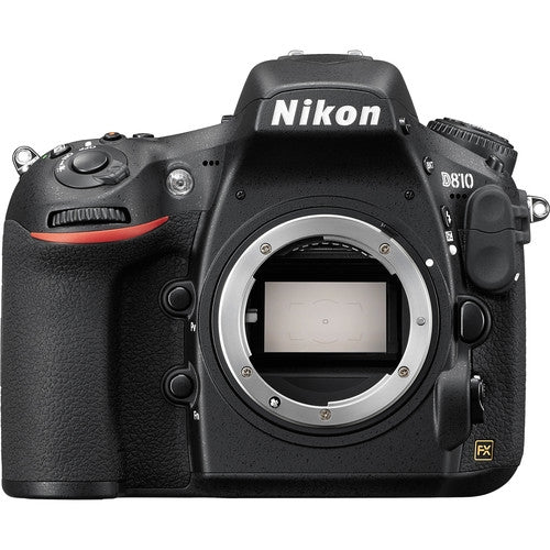 Nikon D810 Appareil photo reflex numérique 36,3 MP (boîtier uniquement) 1542 – 10 accessoires