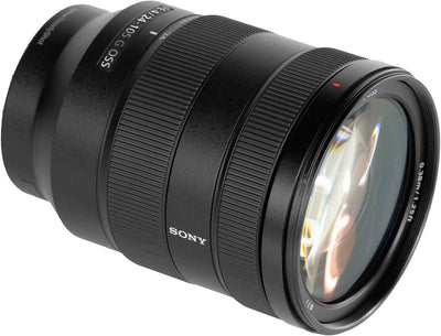 Objectif Sony FE 24-105 mm f/4 G OSS SEL24105G + ensemble téléobjectif et objectif grand angle