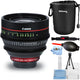 Canon CN-E 85mm T1.3 L F Cine Lens 6571B001 + Lens Pouch Bundle Canon