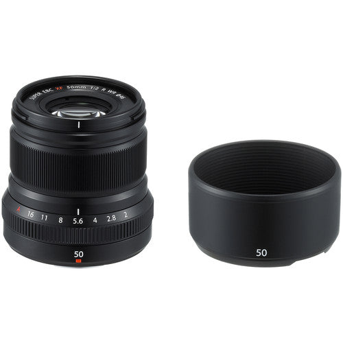 Objectif FUJIFILM XF 50 mm f/2 R WR (noir) - 16536611