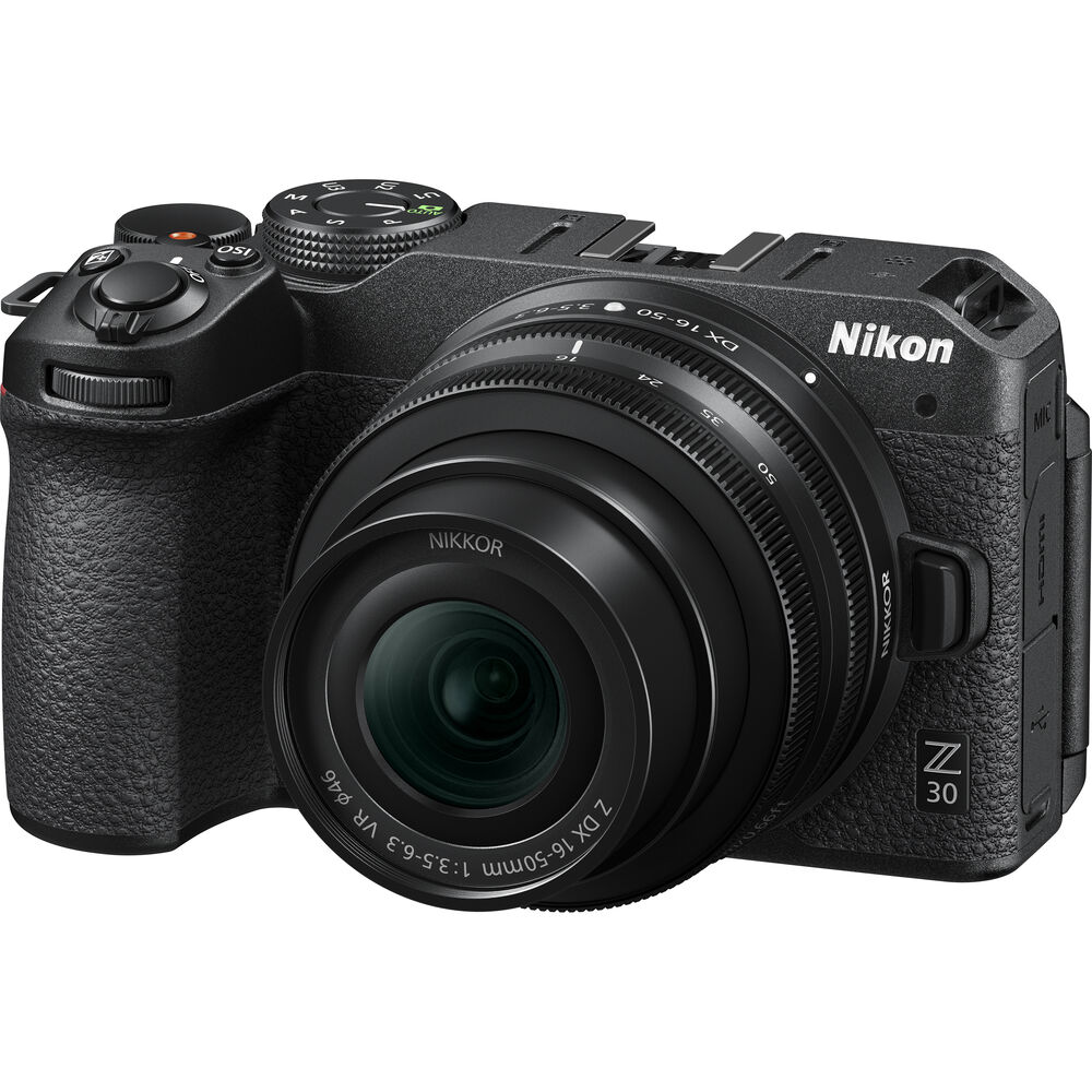 Appareil photo sans miroir Nikon Z30 avec objectifs 16-50 mm et 50-250 mm - Kit d'accessoires 8 pièces