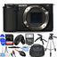 Sony ZV-E10 Mirrorless Camera (Body Only, Black) 10PC Accessory Bundle - Kit Box