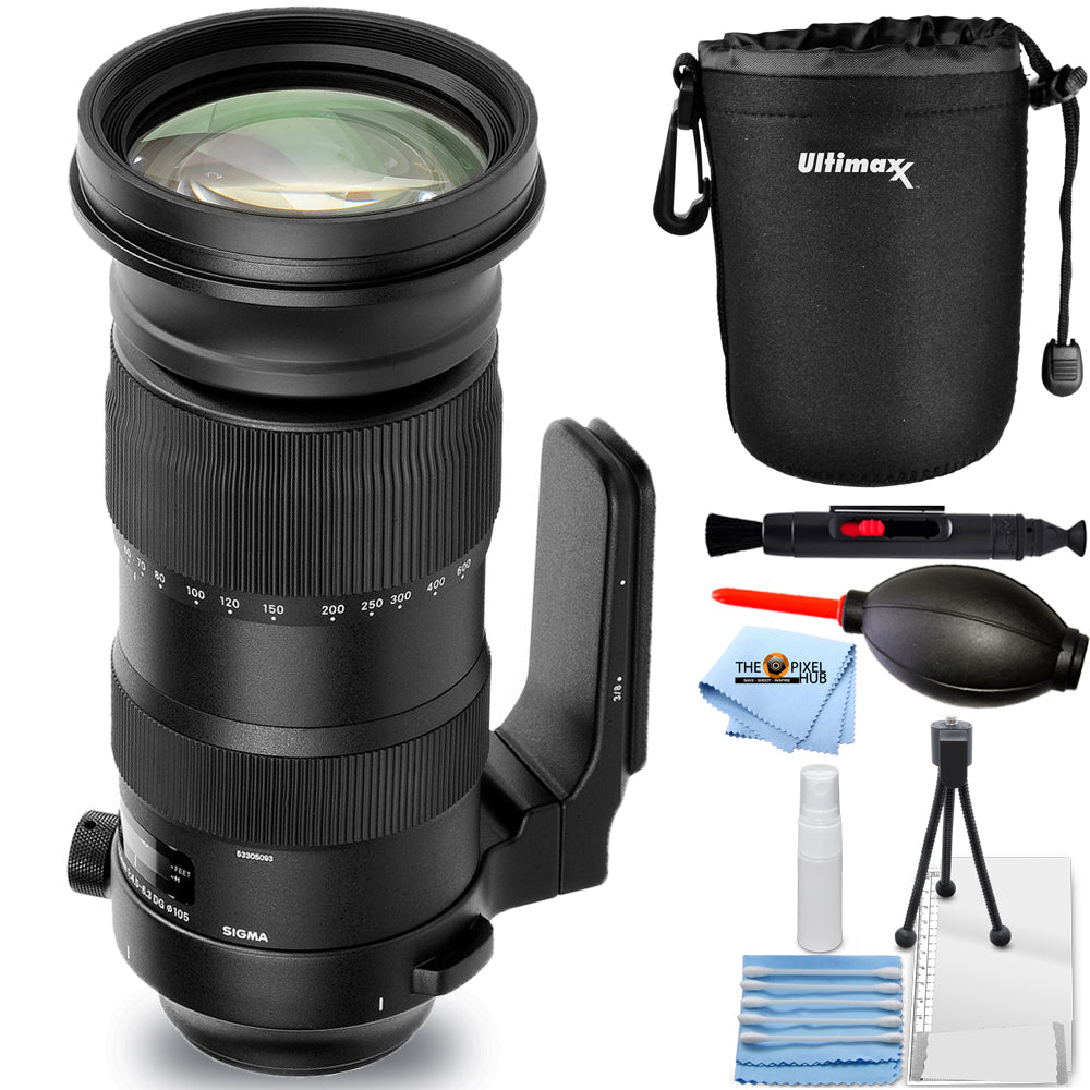 Objectif sport Sigma 60-600 mm f/4.5-6.3 DG OS HSM pour Canon EF + pochette