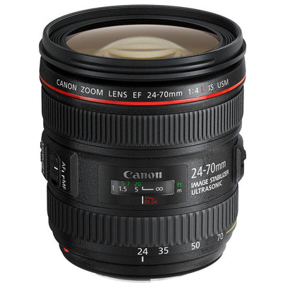 Objectif zoom standard Canon EF 24-70 mm f/4.0L IS USM - Ensemble de filtres UV essentiels