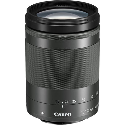 Objectif Canon EF-M 18-150 mm f/3.5-6.3 IS STM (graphite) 1375C002 - Ensemble de filtres UV