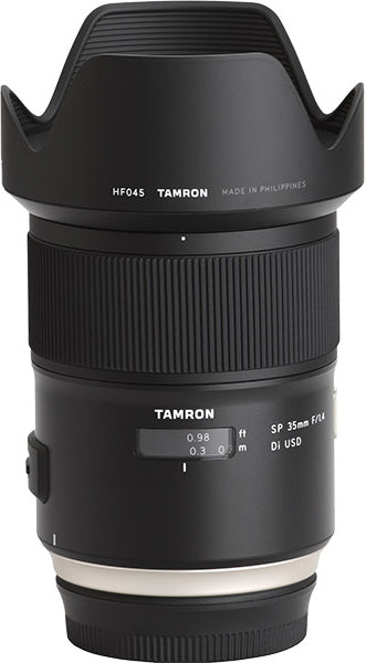 Objectif Tamron SP 35 mm f/1.4 Di USD pour Nikon F AFF045N-700 + filtre UV ultraviolet