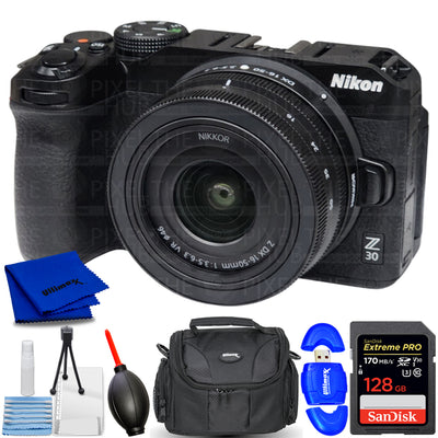 Appareil photo sans miroir Nikon Z30 avec objectif 16-50 mm 1749 - Ensemble d'accessoires 7 pièces