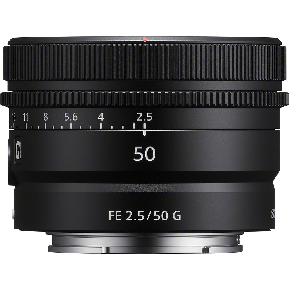 Objectif Sony FE 50 mm f/2,5 G SEL50F25G - Ensemble d'accessoires 7 pièces