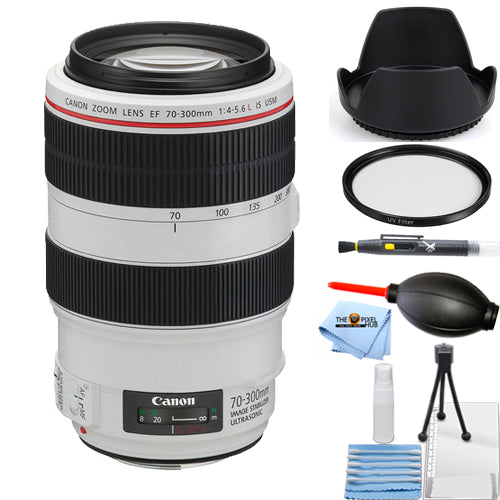 Canon EF 70-300mm f/4-5.6L IS USM Objectif 4426B002 - Ensemble de filtres UV essentiels