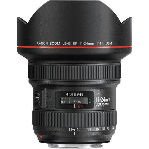 Objectif zoom grand angle Canon EF 11-24 mm f/4L USM (noir) - 9520B002