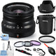 FUJIFILM XF 16mm f/2.8 R WR Lens (Black) 16611655 - 10PC Accessory Bundle Fujifilm