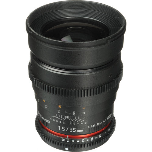 Objectif cinéma Samyang 35 mm T1.5 pour Sony E - SYCV35-NEX