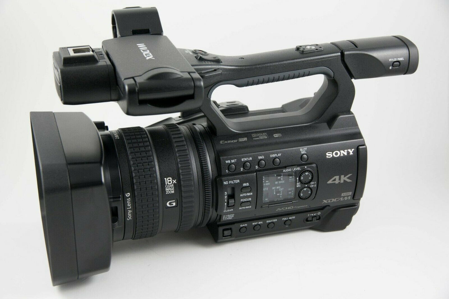 Sony PXW-Z190V PXW-Z190 Z190 Caméscope XDCAM 4K 3-CMOS capteur 1/3" - Ensemble de 7 pièces