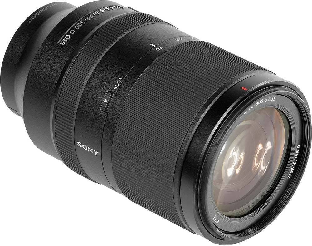 Objectif Sony FE 70-300 mm f/4,5-5,6 G OSS SEL70300G - Ensemble d'accessoires 7 pièces