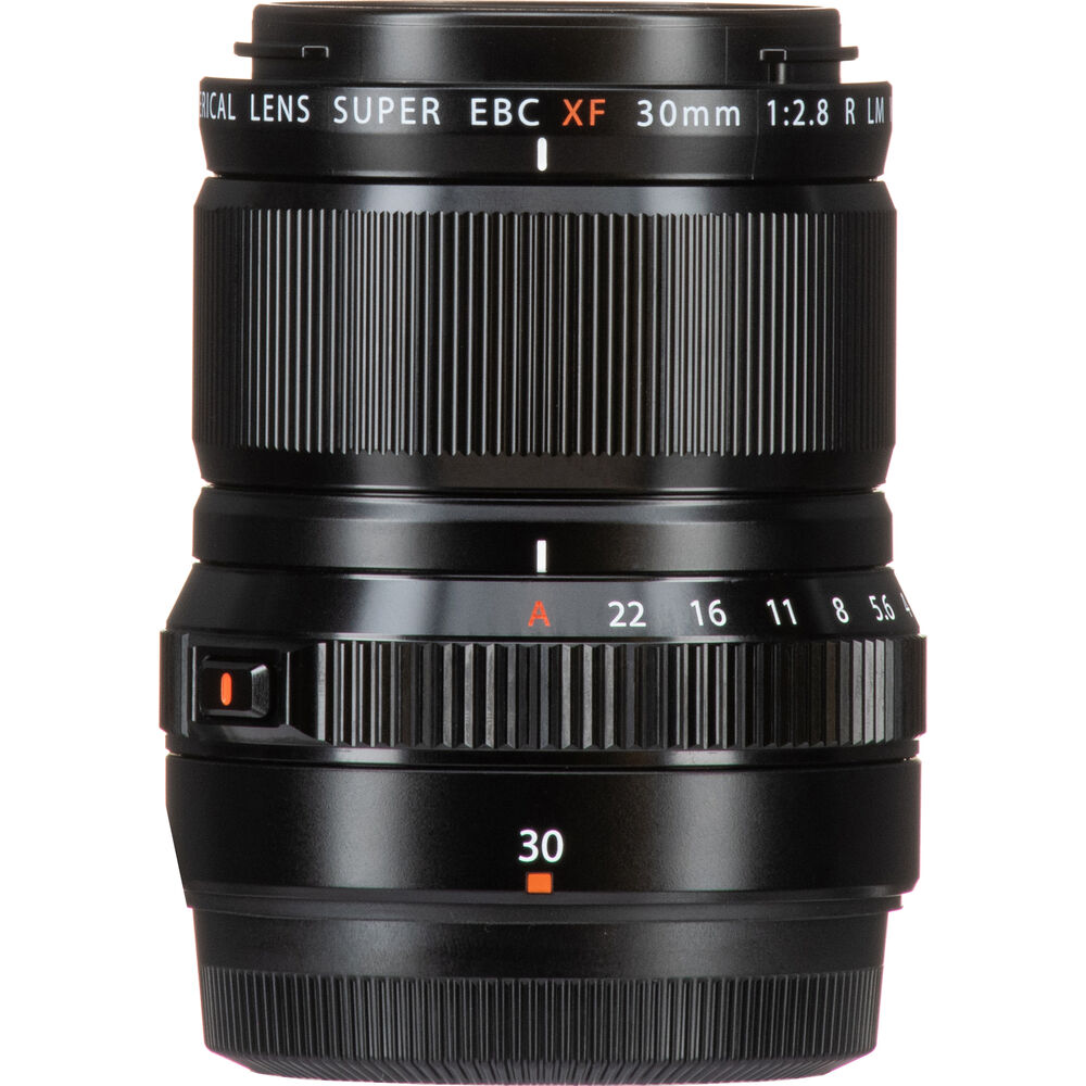 Objectif macro FUJIFILM XF 30 mm f/2.8 R LM WR 16792576 - Ensemble d'accessoires 8 pièces