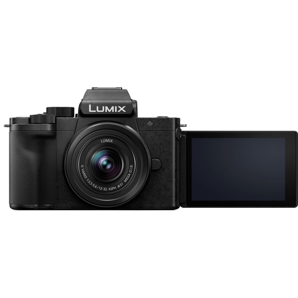 Appareil photo sans miroir Panasonic Lumix G100 avec objectif 12-32 mm DC-G100KK - Kit 64 Go