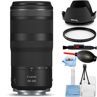 Objectif Canon RF 100-400 mm f/5.6-8 IS USM 5050C002 - Ensemble d'accessoires 7 pièces