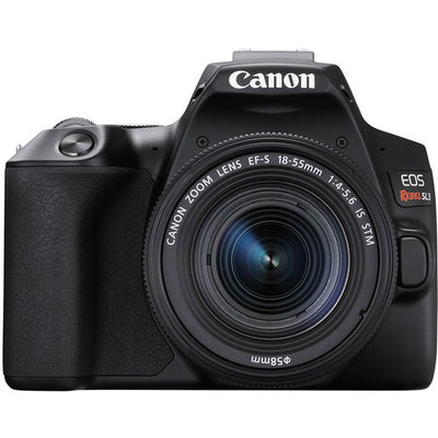 Canon EOS Rebel SL3 DSLR Camera with EF-S 18-55mm f/4-5.6 IS STM Lens (Black)