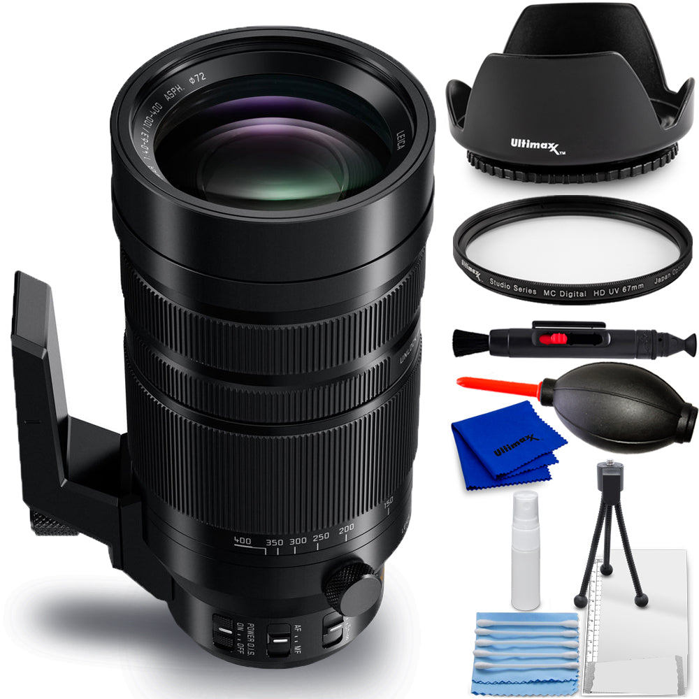 Panasonic Leica DG Vario-Elmar 100-400 mm ASPH. Objectif POWER OIS - Kit d'accessoires