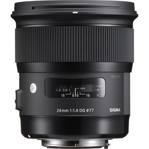 Objectif artistique Sigma 24 mm f/1.4 DG HSM pour Canon EF - 401-101