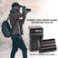 Chargeur de voyage ULTIMAXX + batterie de remplacement pour Nikon ENEL15 - 2400 mah