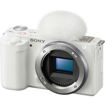 Appareil photo sans miroir Sony ZV-E10 (boîtier uniquement, blanc) - ILCZV-E10/W