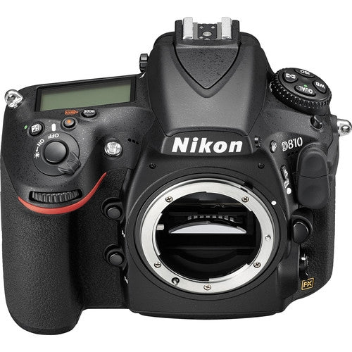 Nikon D810 Appareil photo reflex numérique 36,3 MP (boîtier uniquement) 1542 – 10 accessoires