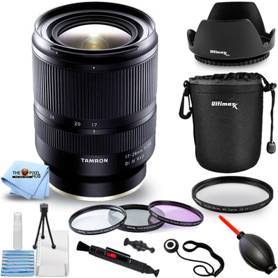 Objectif Tamron 17-28 mm f/2.8 Di III RXD pour Sony E - Ensemble d'accessoires 10PC