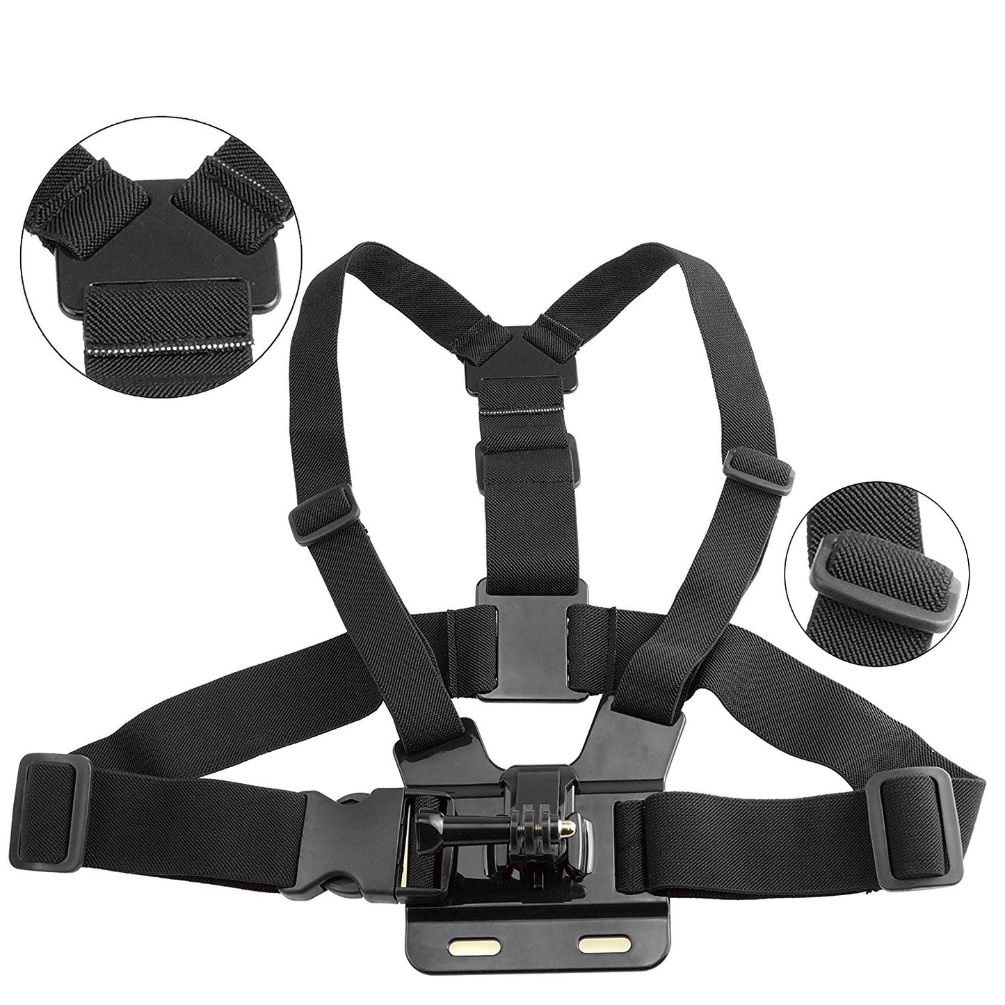 Ceinture réglable de fixation de sangle de poitrine pour caméra d'action GoPro HERO9 8 7 6 5 4 3