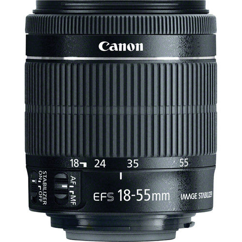 Canon EF-S 18-55mm f/3.5-5.6 IS STM Objectif STARTER BUNDLE BOÎTE BLANCHE