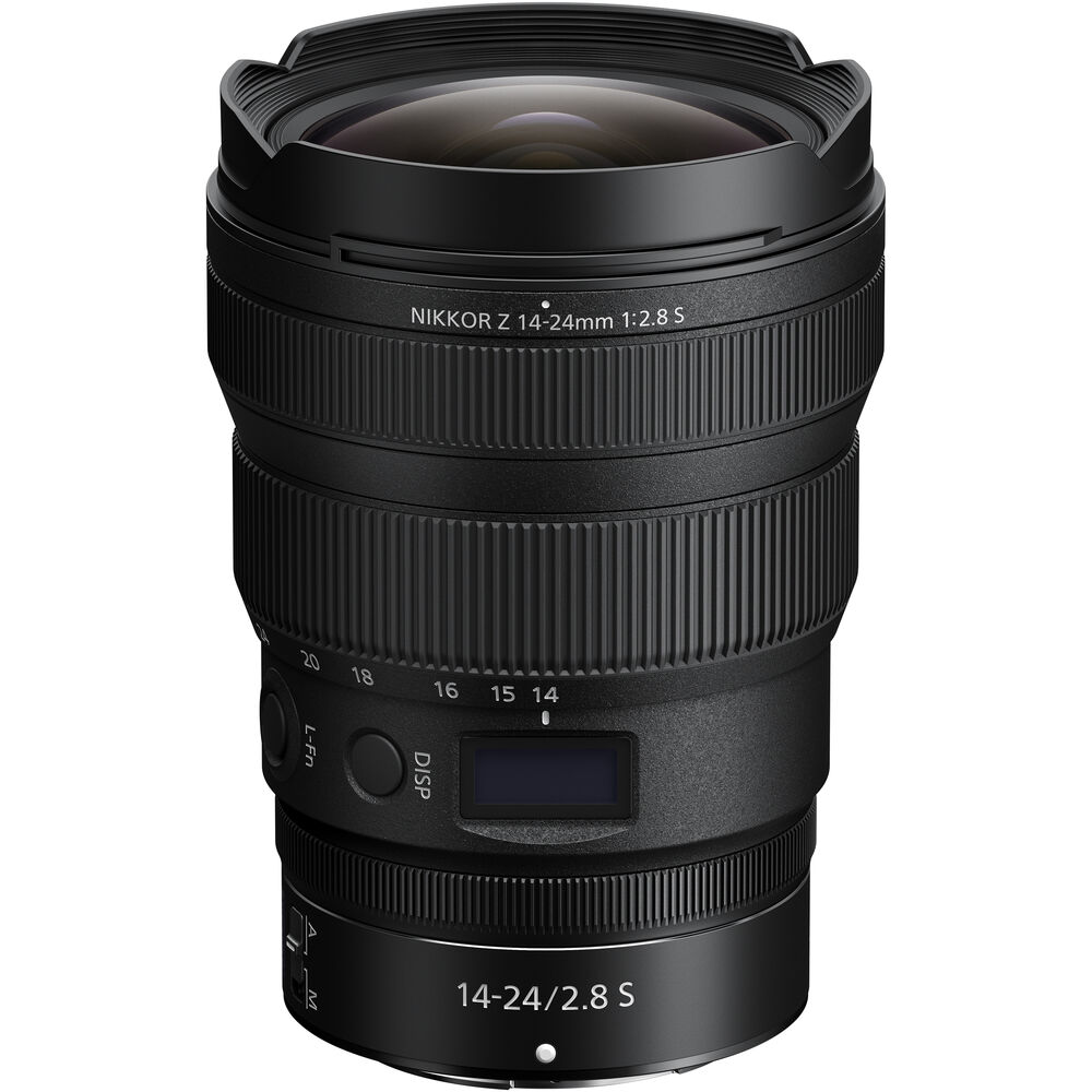 Objectif Nikon NIKKOR Z 14-24 mm f/2.8 S 20097 - Ensemble d'accessoires 6 pièces