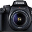 Reflex numérique Canon EOS 3000D / T100 avec objectif 18-55 mm III + 75-300 mm - Offre groupée 64 Go