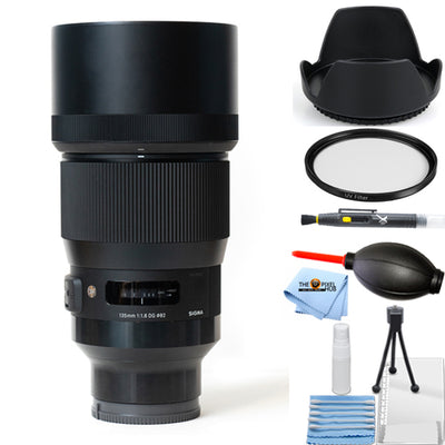 Objectif Sigma 135 mm f/1.8 DG HSM Art pour Sony E - 240965 Ensemble de filtres UV essentiels