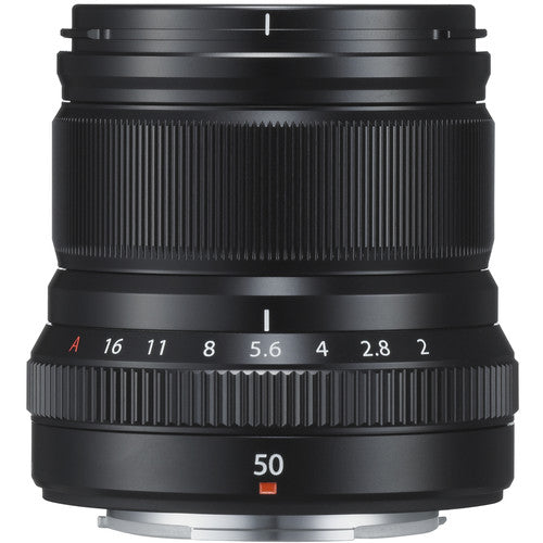 FUJIFILM XF 50mm f/2 R WR Lens (Black) - 16536611