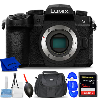 Appareil photo hybride Panasonic Lumix DC-G95D (boîtier) DC-G95D - Ensemble d'accessoires 7PC