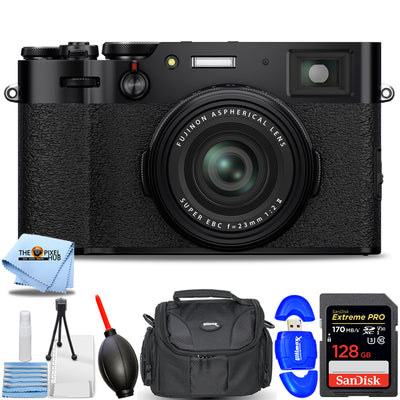 Appareil photo numérique FUJIFILM X100V (noir) 16643000 - Ensemble d'accessoires 7PC