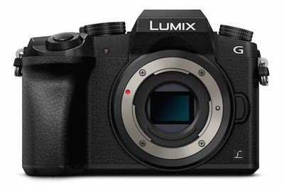 Appareil photo numérique Micro quatre tiers sans miroir Panasonic Lumix DMC-G7 (boîtier uniquement)