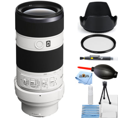 Objectif Sony FE 70-200 mm f/4 G OSS SEL70200G - Ensemble de filtres UV essentiels